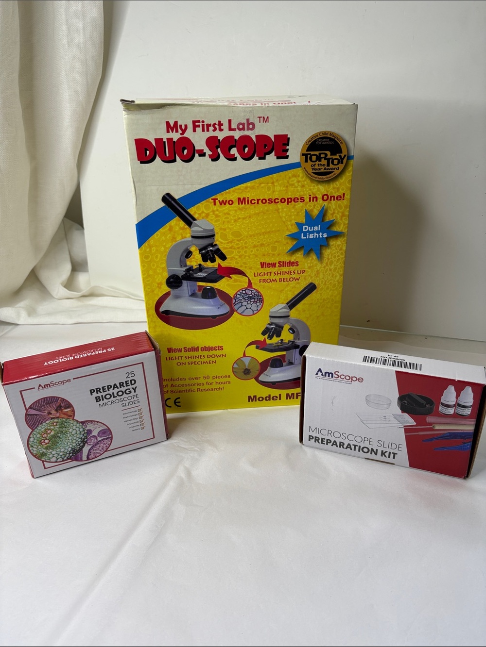 Child’s Microscope and Slide Kit Bundle NEW